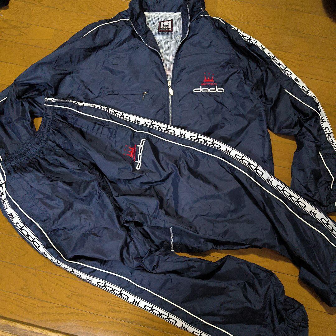 h*a様 極希少　美品　dada ネイビー ジャージ　シャカシャカ　ウィンドブレ