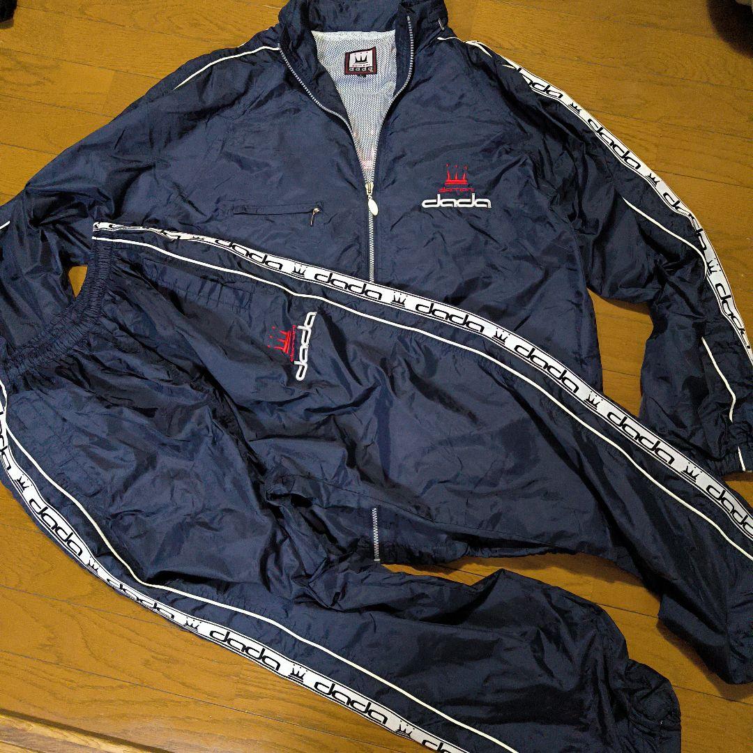 h*a様 極希少　美品　dada ネイビー ジャージ　シャカシャカ　ウィンドブレ