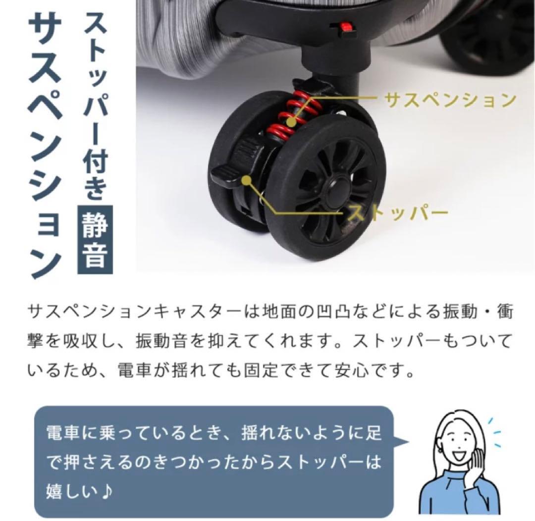 Proevo キャリーケース ベージュ　新品