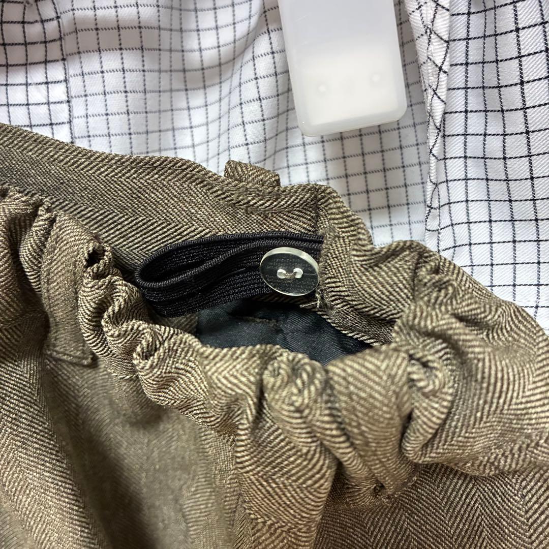 B:MING by BEAMSスーツ　入学式　カーキ130cm 【靴下つき】