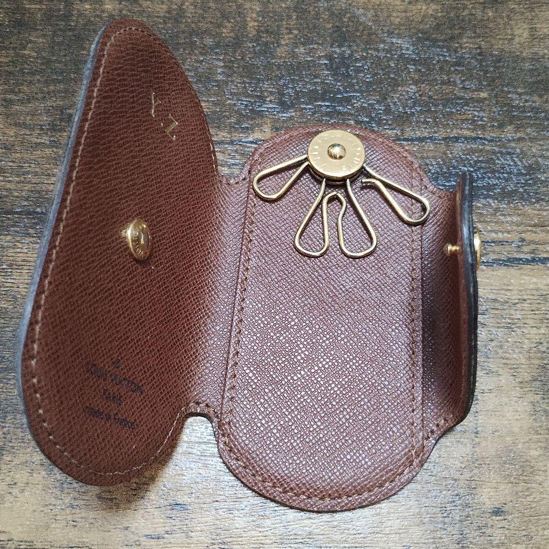 美品 希少 LOUISVUITTON ルイヴィトン キーケース　4連　モノグラム