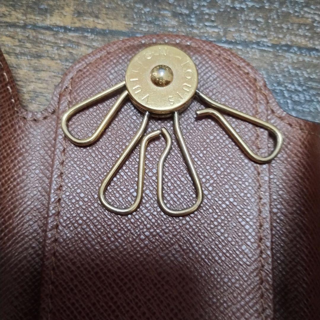 美品 希少 LOUISVUITTON ルイヴィトン キーケース　4連　モノグラム