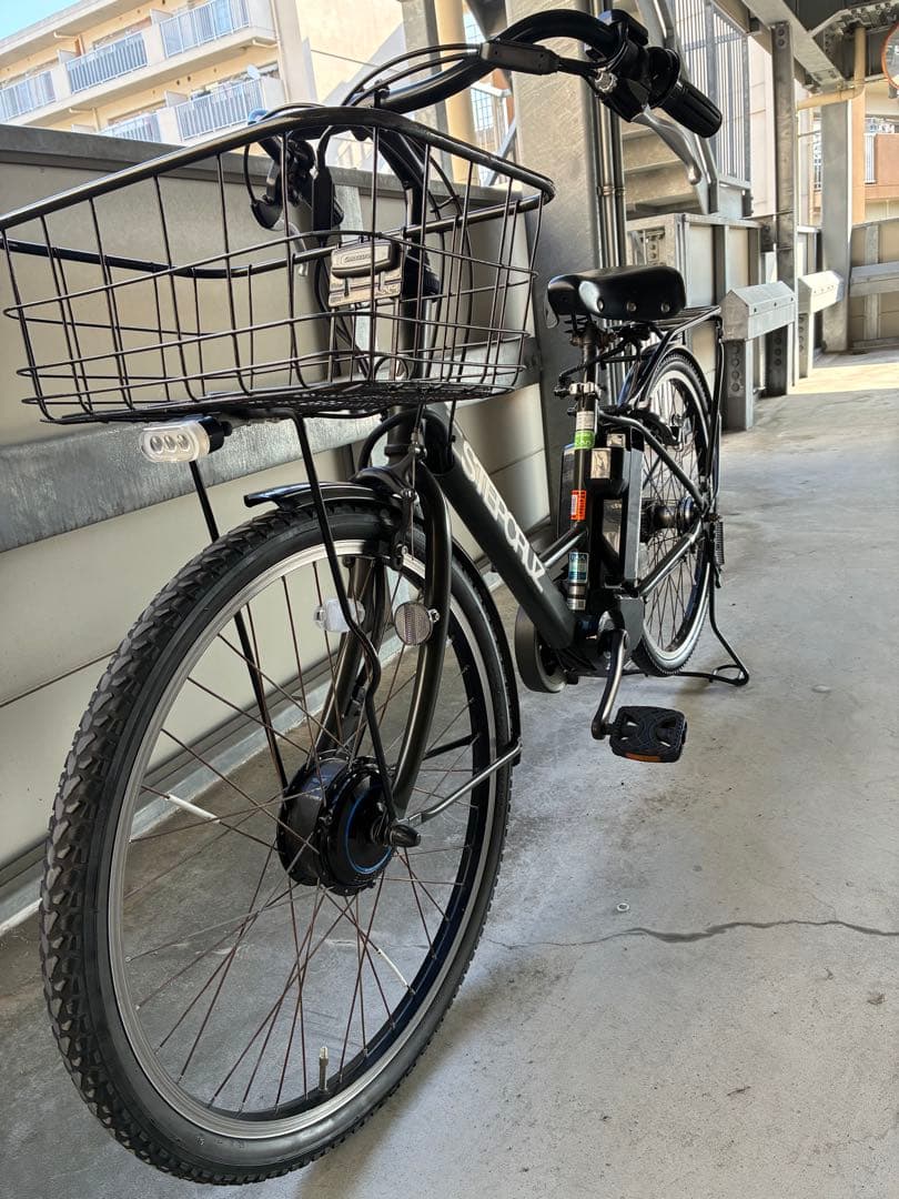 ステップクルーズ 電動アシスト自転車 マットカーキ　手渡し限定