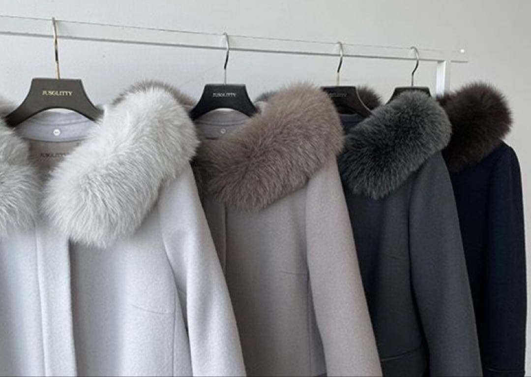 ジャスグリッティー　3wayコート　チャコールグレー　2