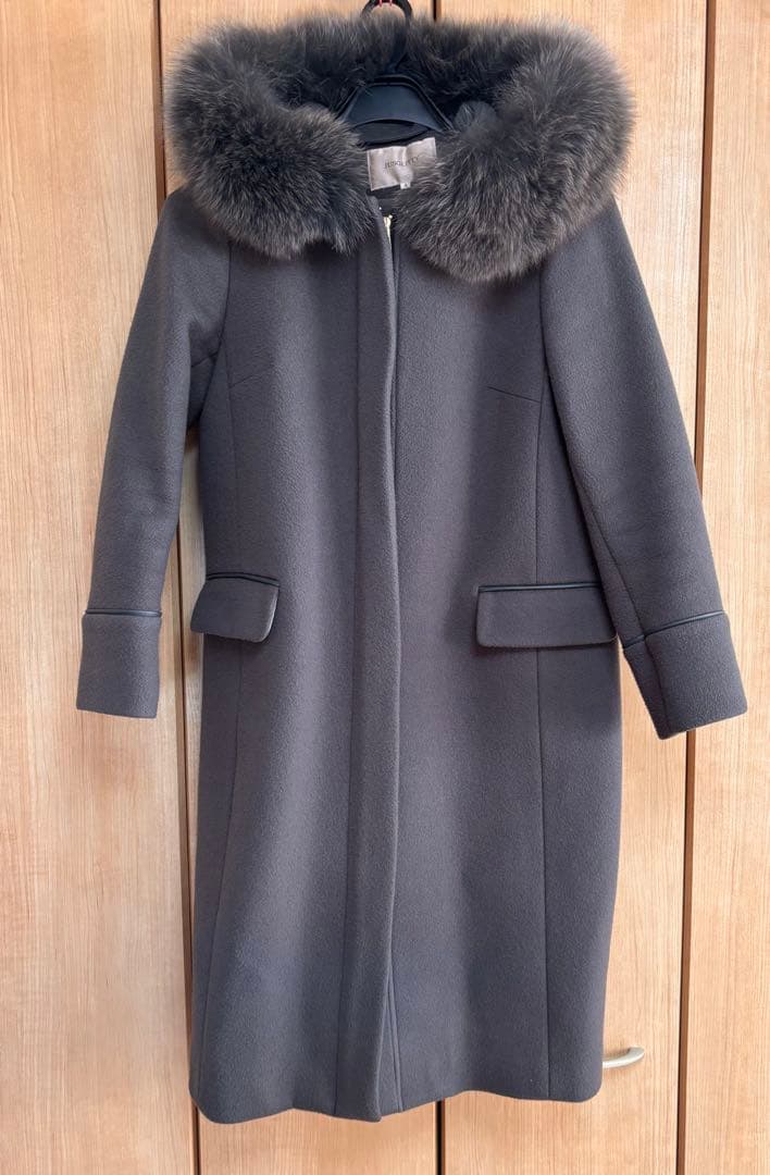 ジャスグリッティー　3wayコート　チャコールグレー　2