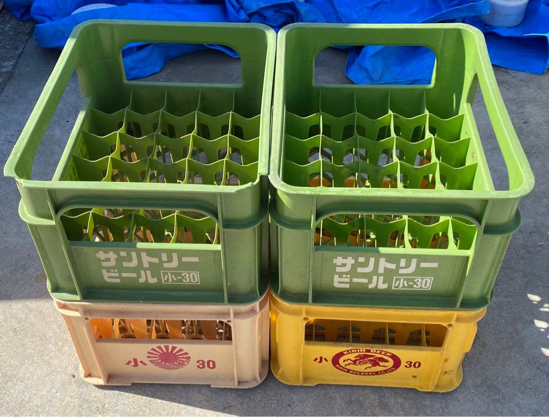 サントリービール/アサヒビール/キリンビール　瓶ケース　ボトルケース　コンテナ