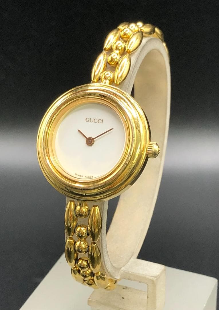 【MATS-35】◆グッチ◆11/12.2◆チェンジベゼル チェーンブレス◆