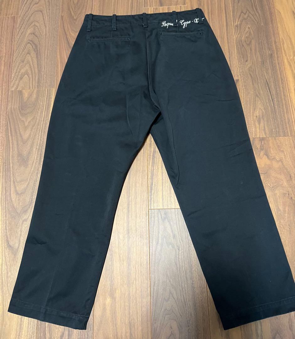吉*家様 SEQUEL TYPE-XF チノパン ブラック M fragment