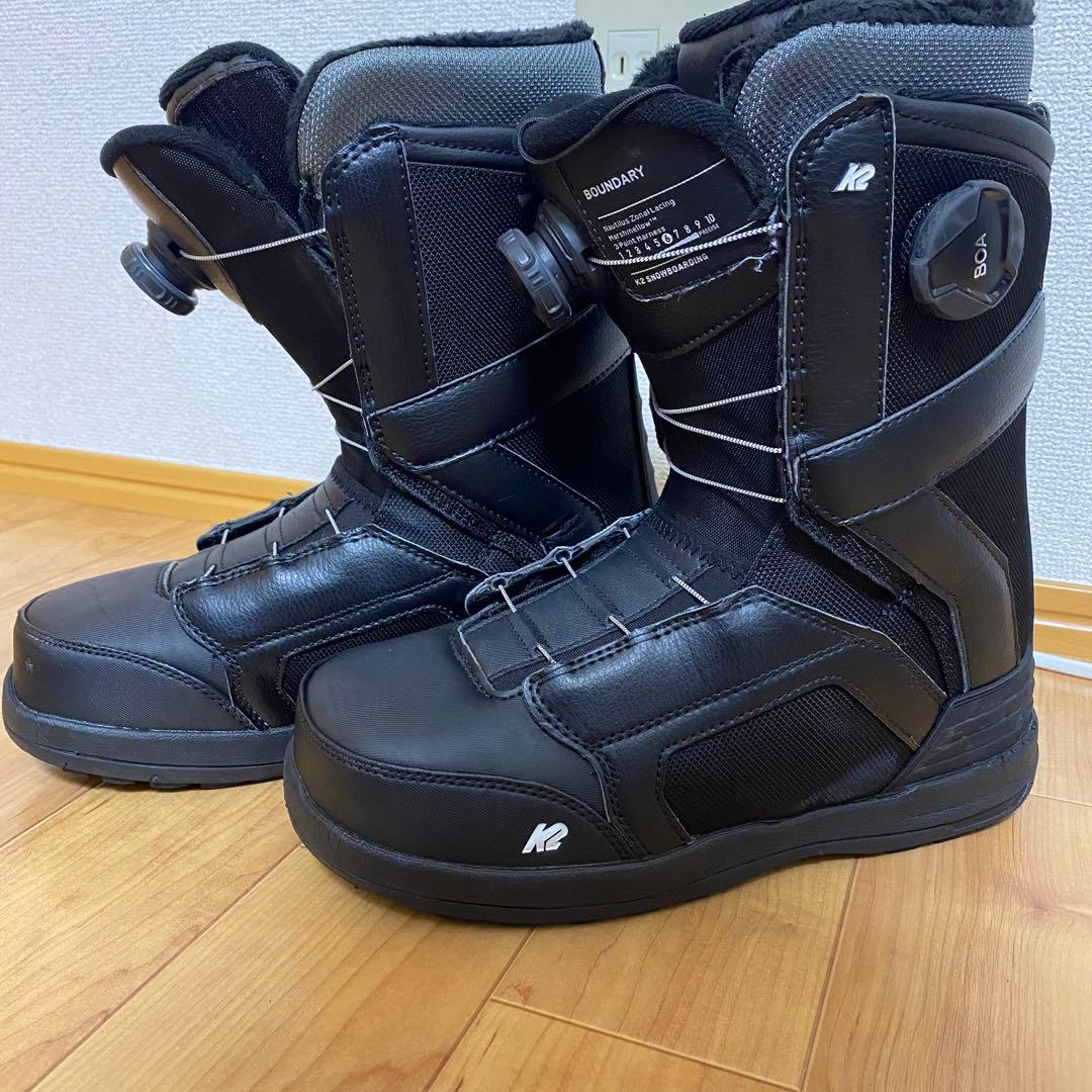 極美品✨ K2 BOUNDARY ダブルボア スノーボードブーツ 26.5cm