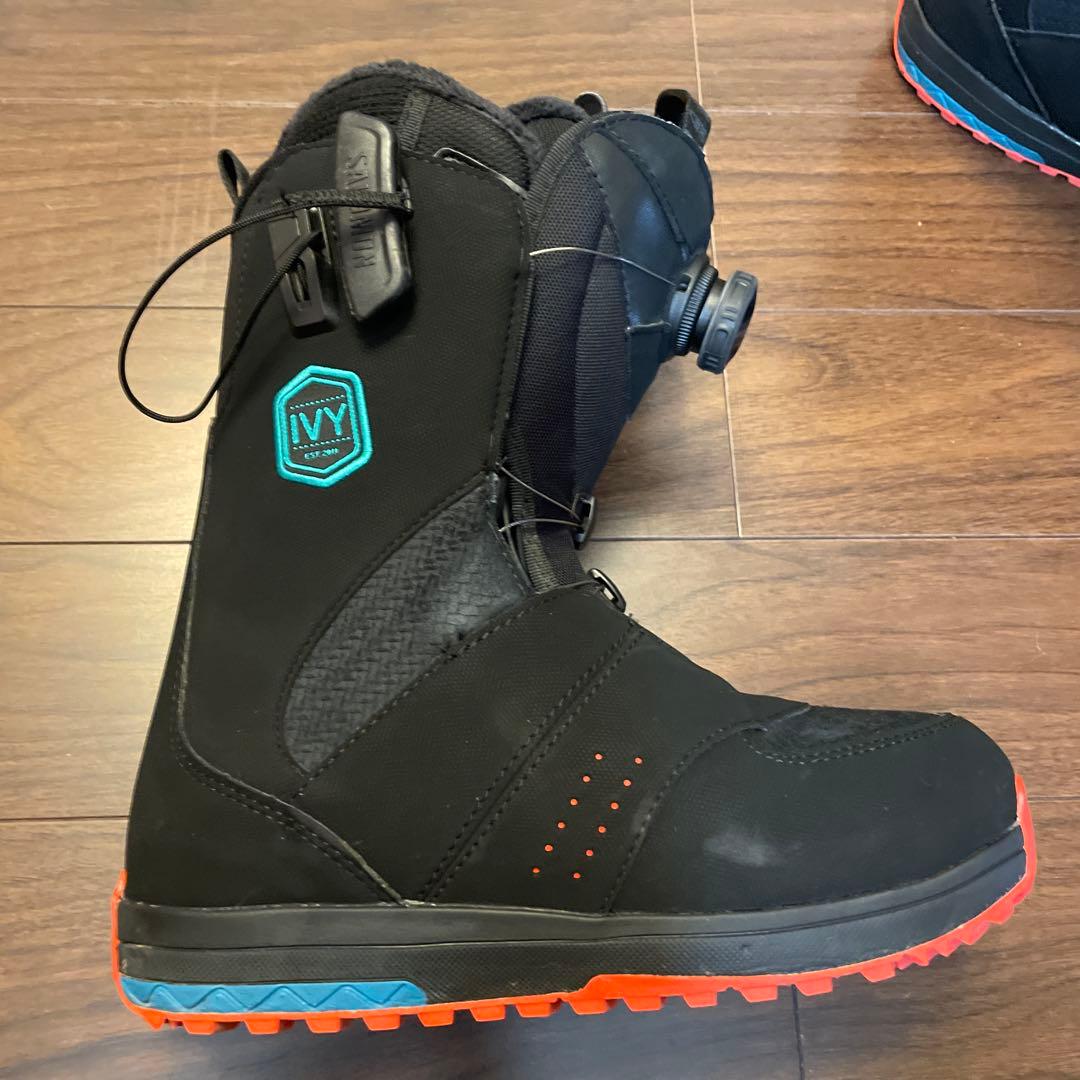SALOMON IVY BOA SJ 24cm スノーボードブーツ サロモン美品