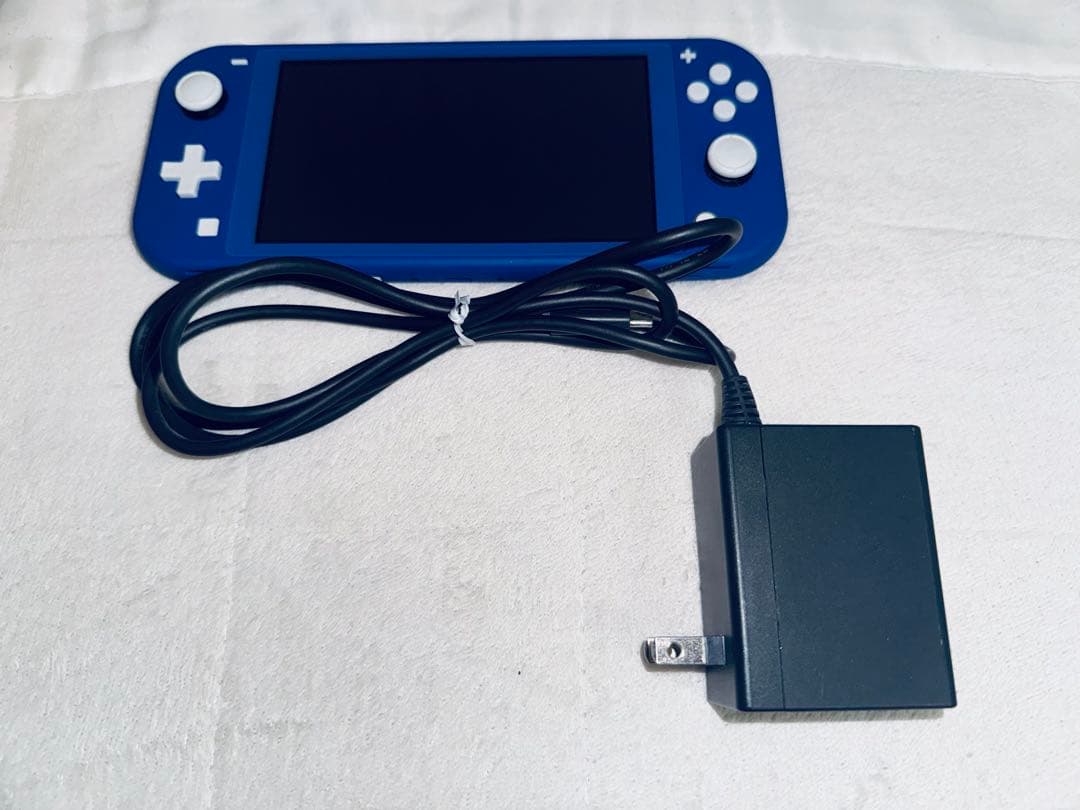Nintendo Switch Lite 青 アダプタ付き 箱無し