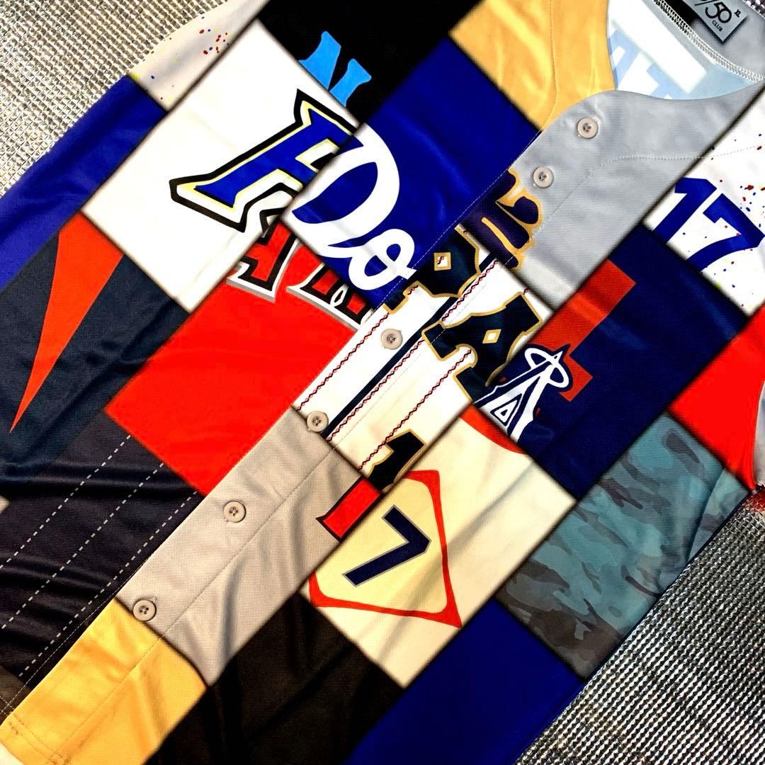 超希少　大谷翔平　50/50 CLUB　歴代ミックスデザインユニフォーム　非売品