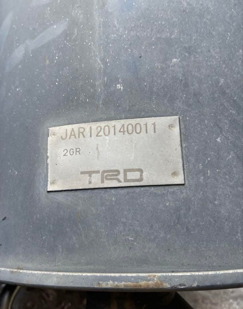 レクサス rc 350 TRDマフラー