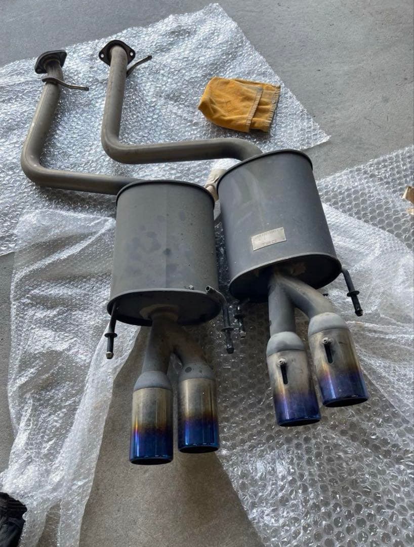 レクサス rc 350 TRDマフラー