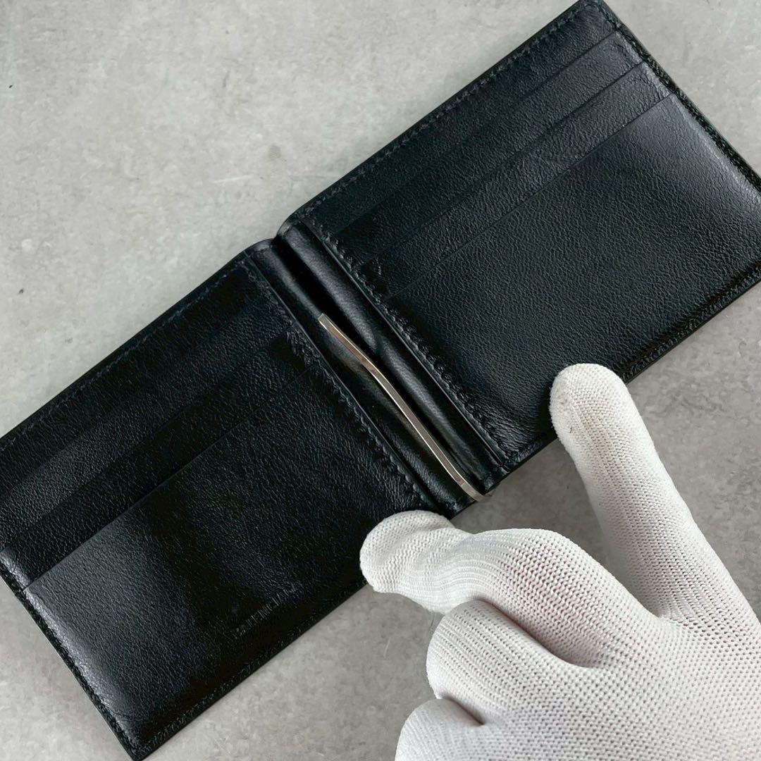 【未使用級】バレンシアガ マネークリップ エブリデイ シンプル クロコ