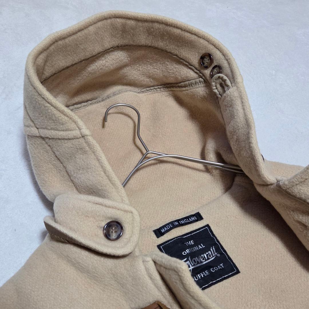 【美品】グローバーオール 90s 英国 イギリス ダッフルコート ベージュ L