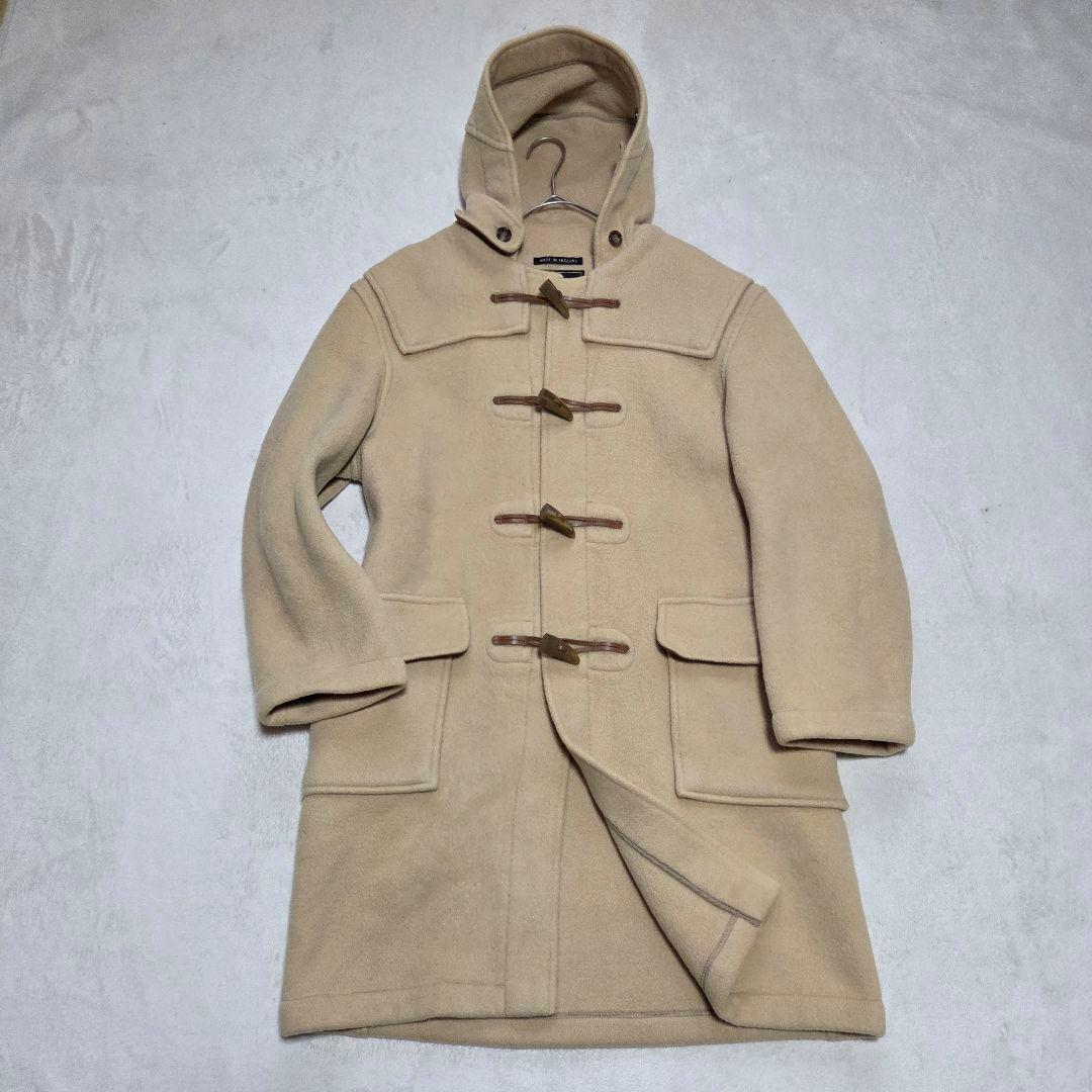 【美品】グローバーオール 90s 英国 イギリス ダッフルコート ベージュ L