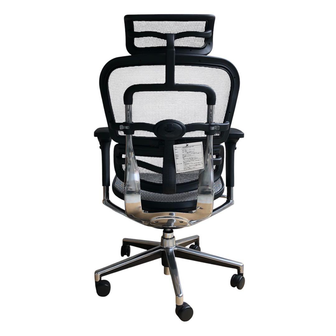 ぽいんきー　 極美品 エルゴヒューマンベーシック オフィスチェア ヘッドレ