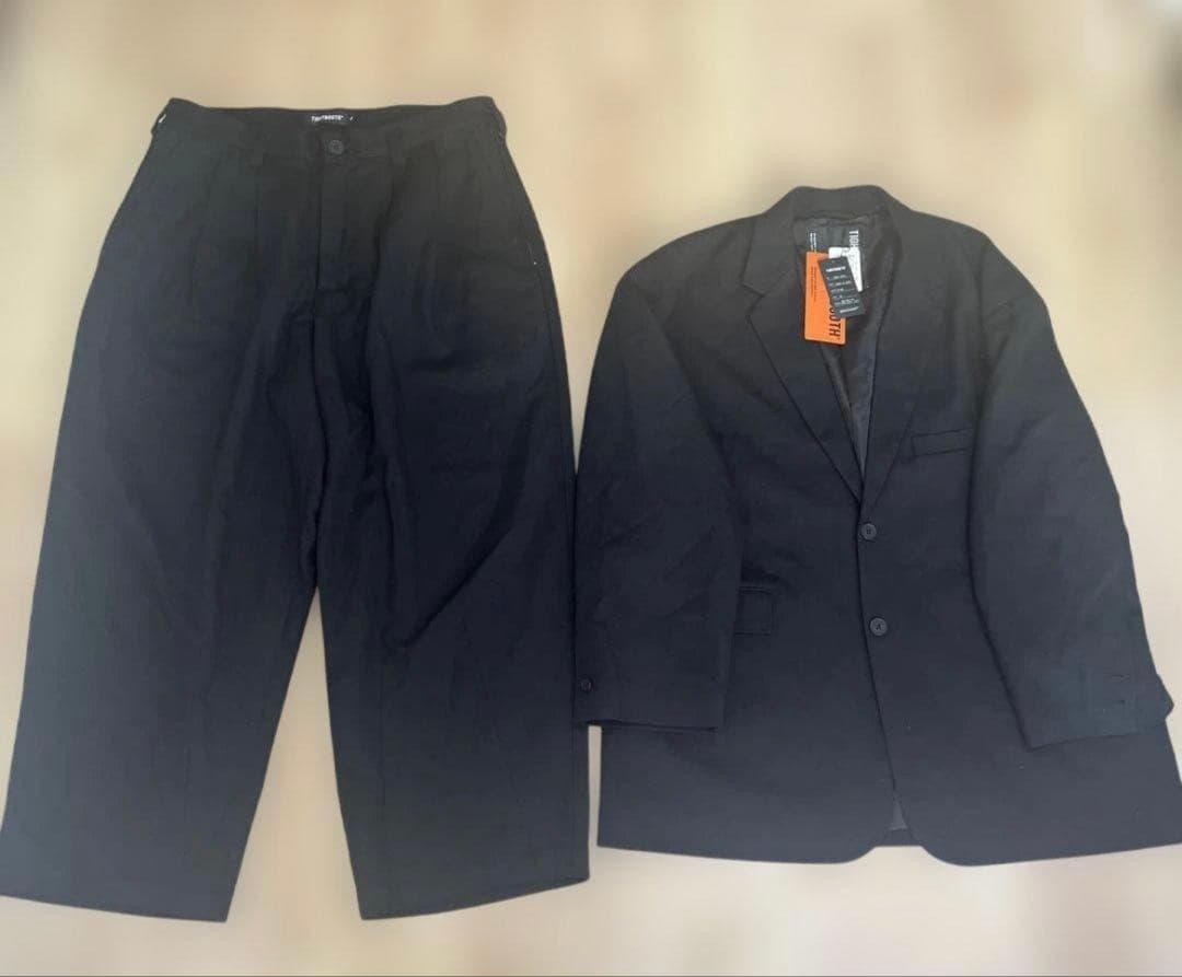 TIGHTBOOTH スーツ　セットアップ　ブラック　Xl 2024年