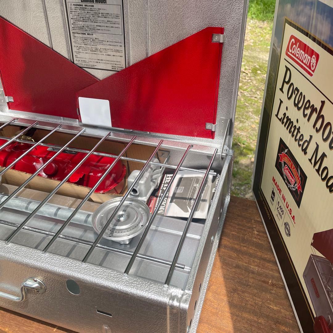 新品未使用！限定モデル！コールマン 413H490J ツーバーナーストーブ