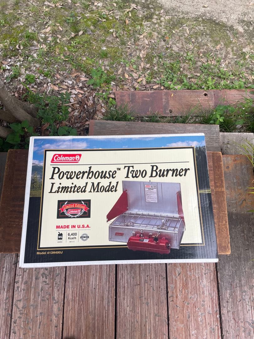 新品未使用！限定モデル！コールマン 413H490J ツーバーナーストーブ
