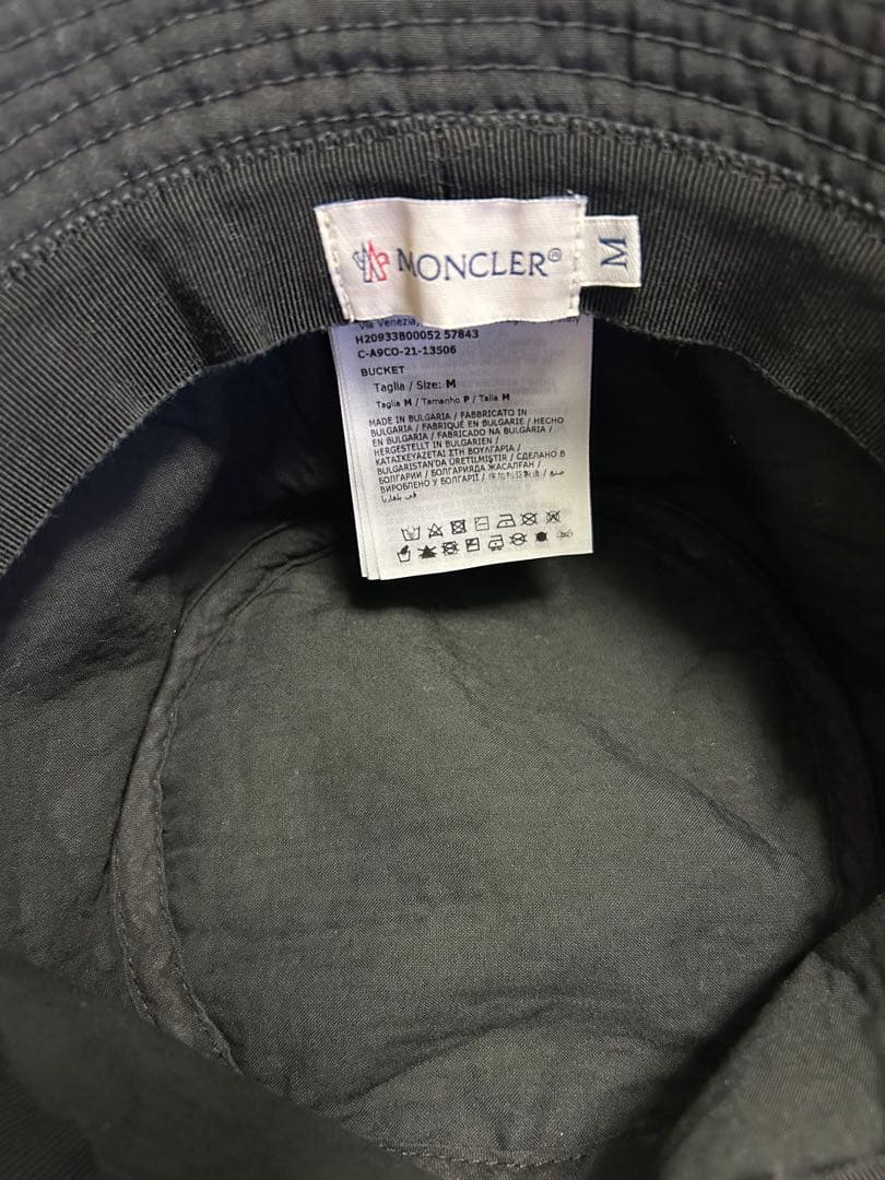 MONCLER バケットハット M