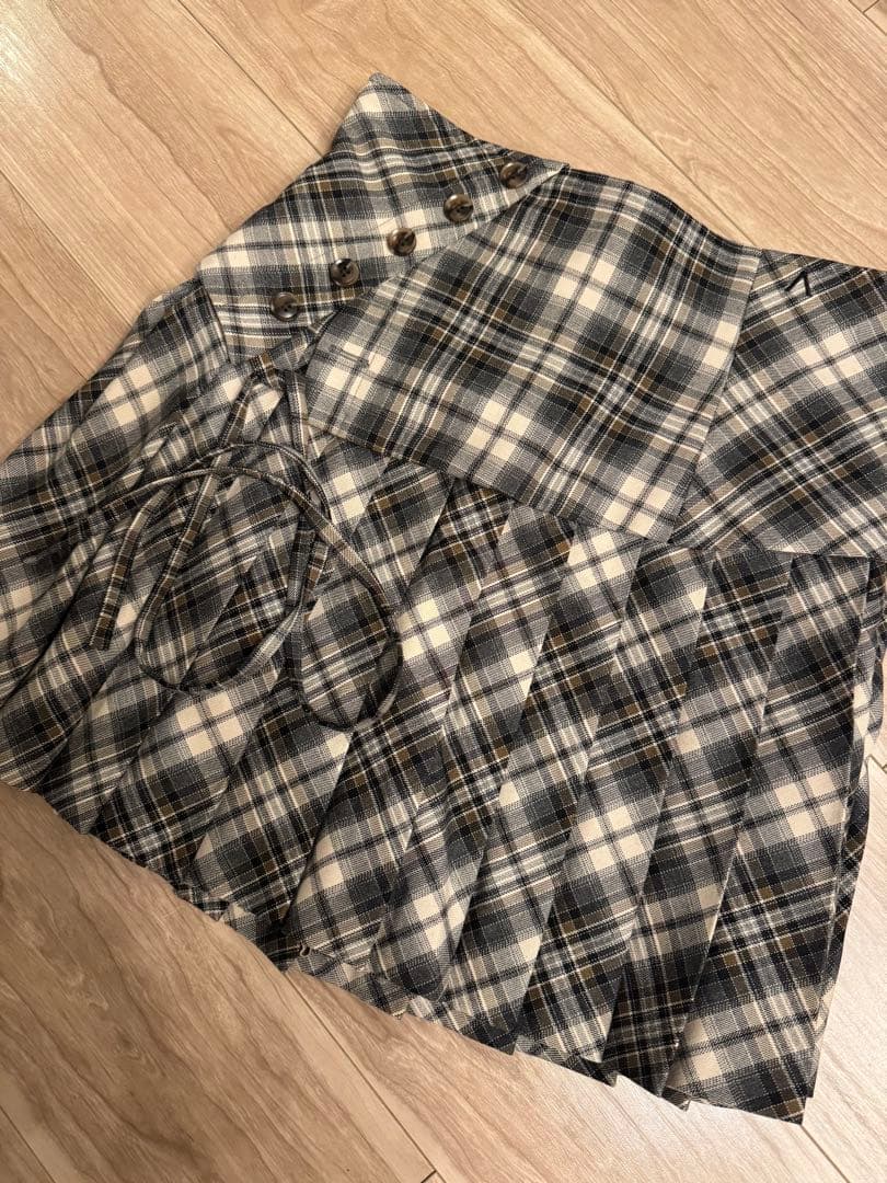 スカート ANDMARY jade highwaist mini skirt