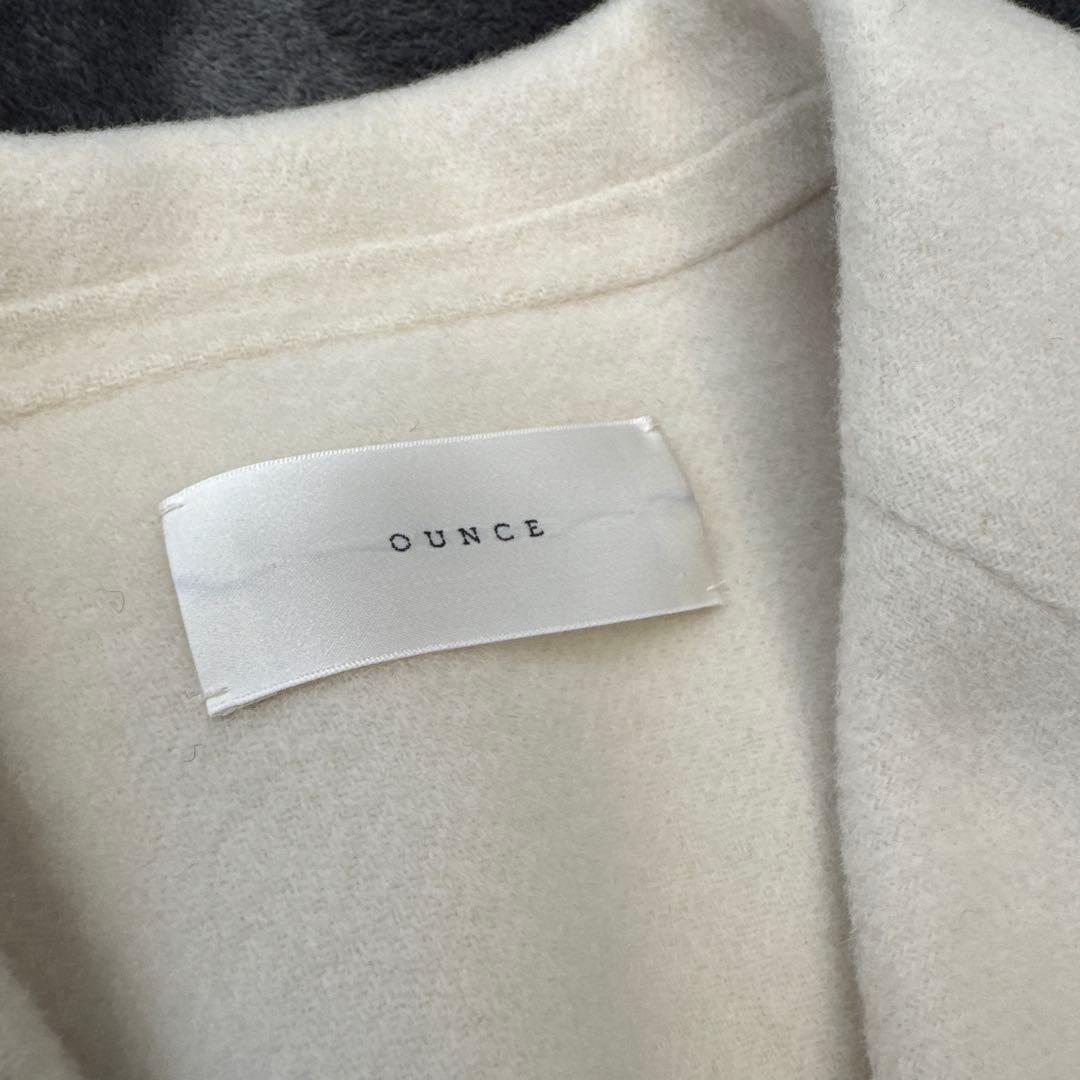 韓国　レディース　ounce オンス　コート　アイボリー