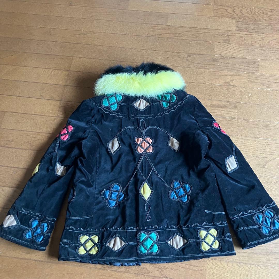 美品　アルマーニ　ARMANI ジャケット　ファージャケット　サイズ44