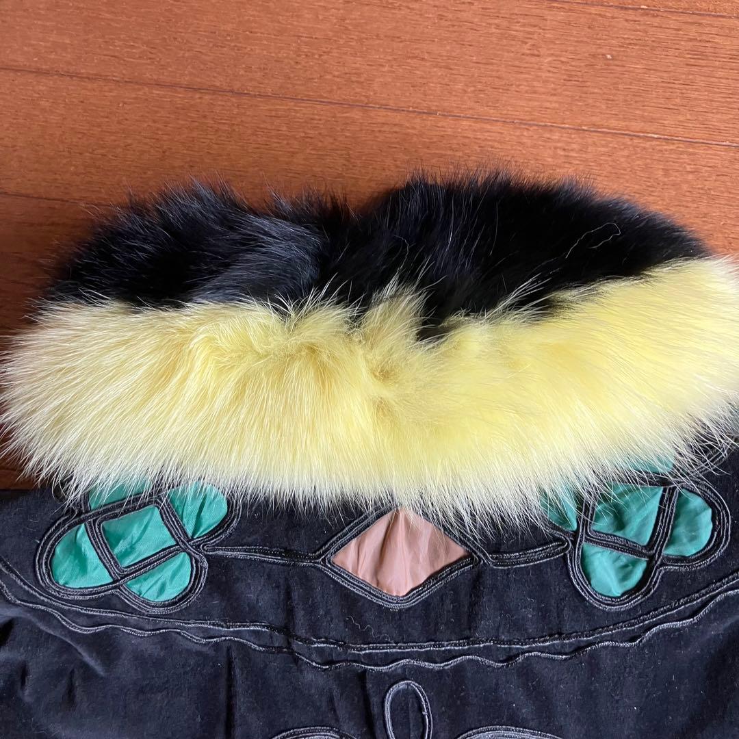 美品　アルマーニ　ARMANI ジャケット　ファージャケット　サイズ44