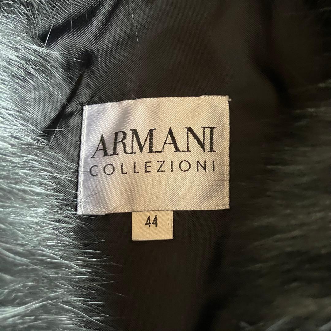 美品　アルマーニ　ARMANI ジャケット　ファージャケット　サイズ44
