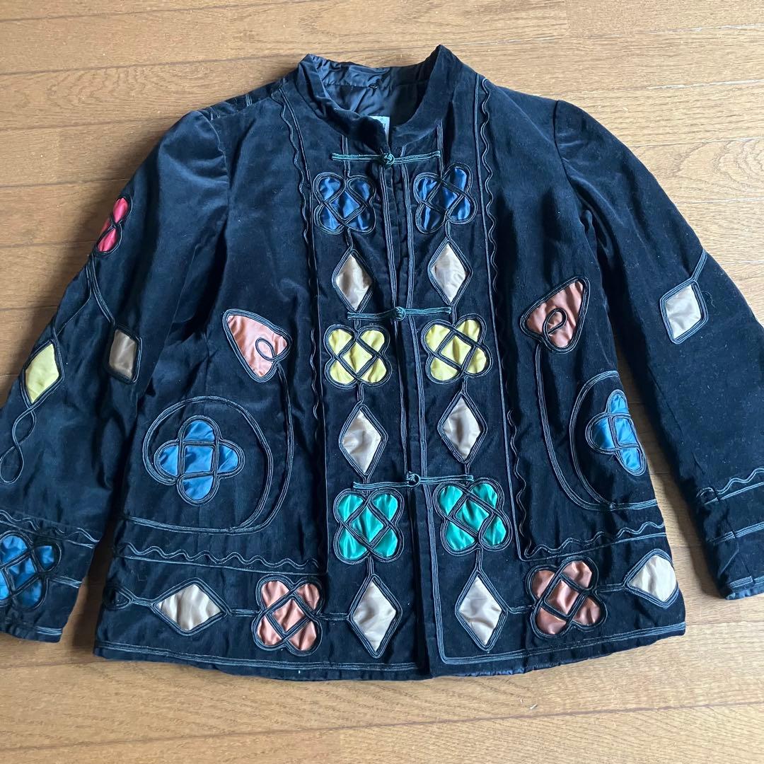 美品　アルマーニ　ARMANI ジャケット　ファージャケット　サイズ44