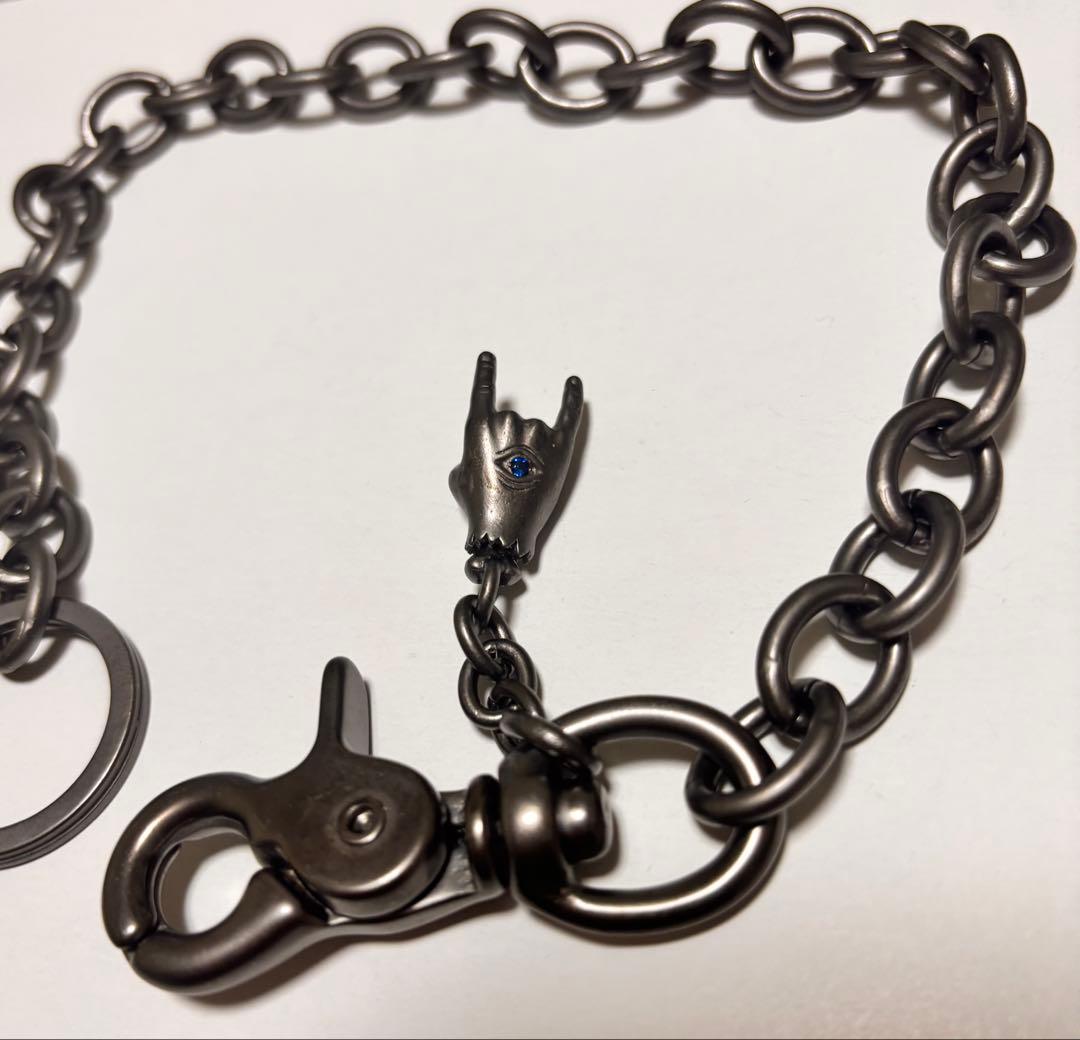 パンクドランカーズ　コルナウォレットチェーン　ブラック