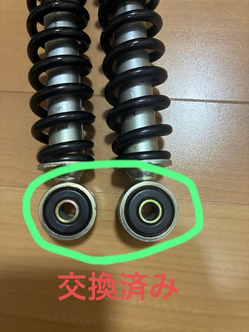 スーパーカブ　フロントサスペンション　ローダウン　ショート加工　50ベース