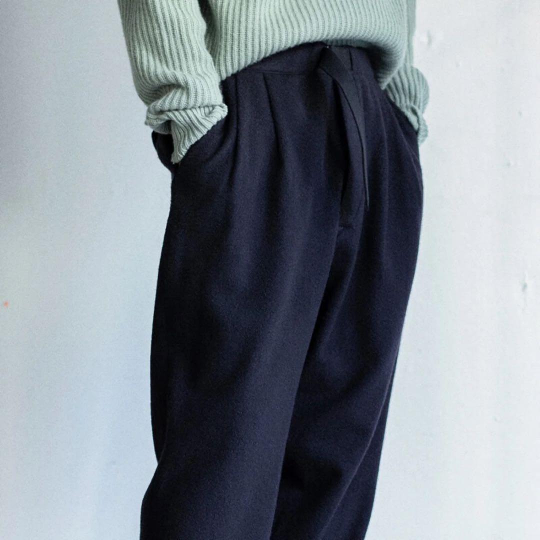 【レショップ別注】COMOLI Wool Napping pants