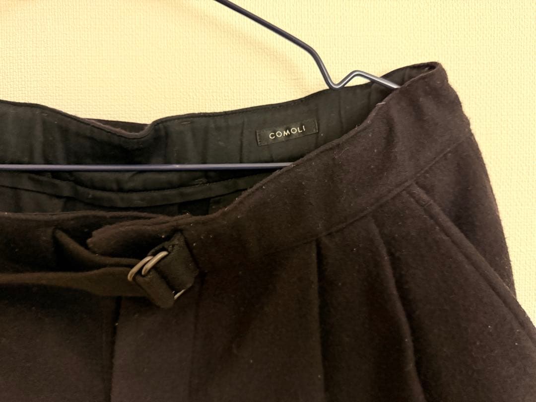 【レショップ別注】COMOLI Wool Napping pants