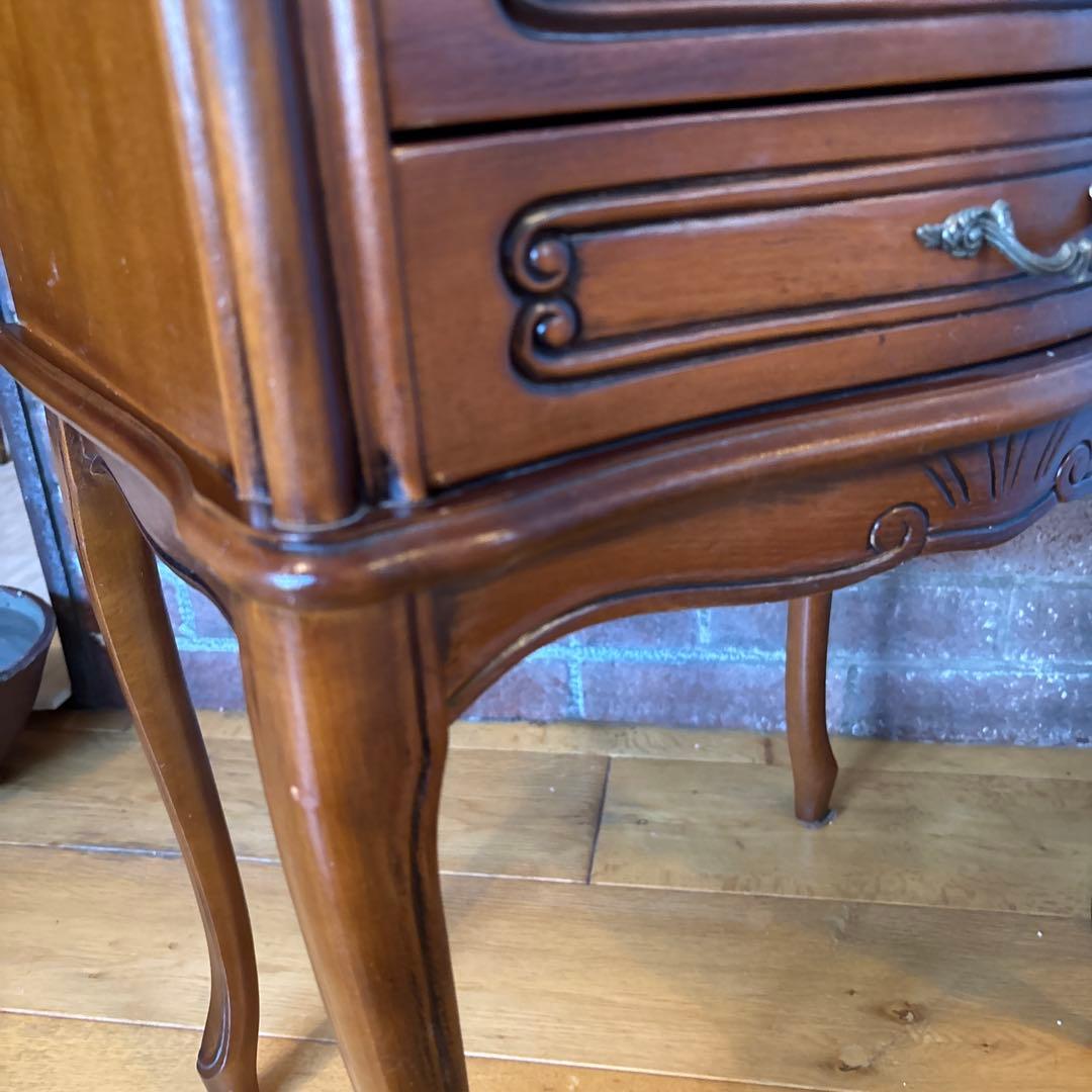 3段引き出し　チェスト 猫脚　検索　アンティーク