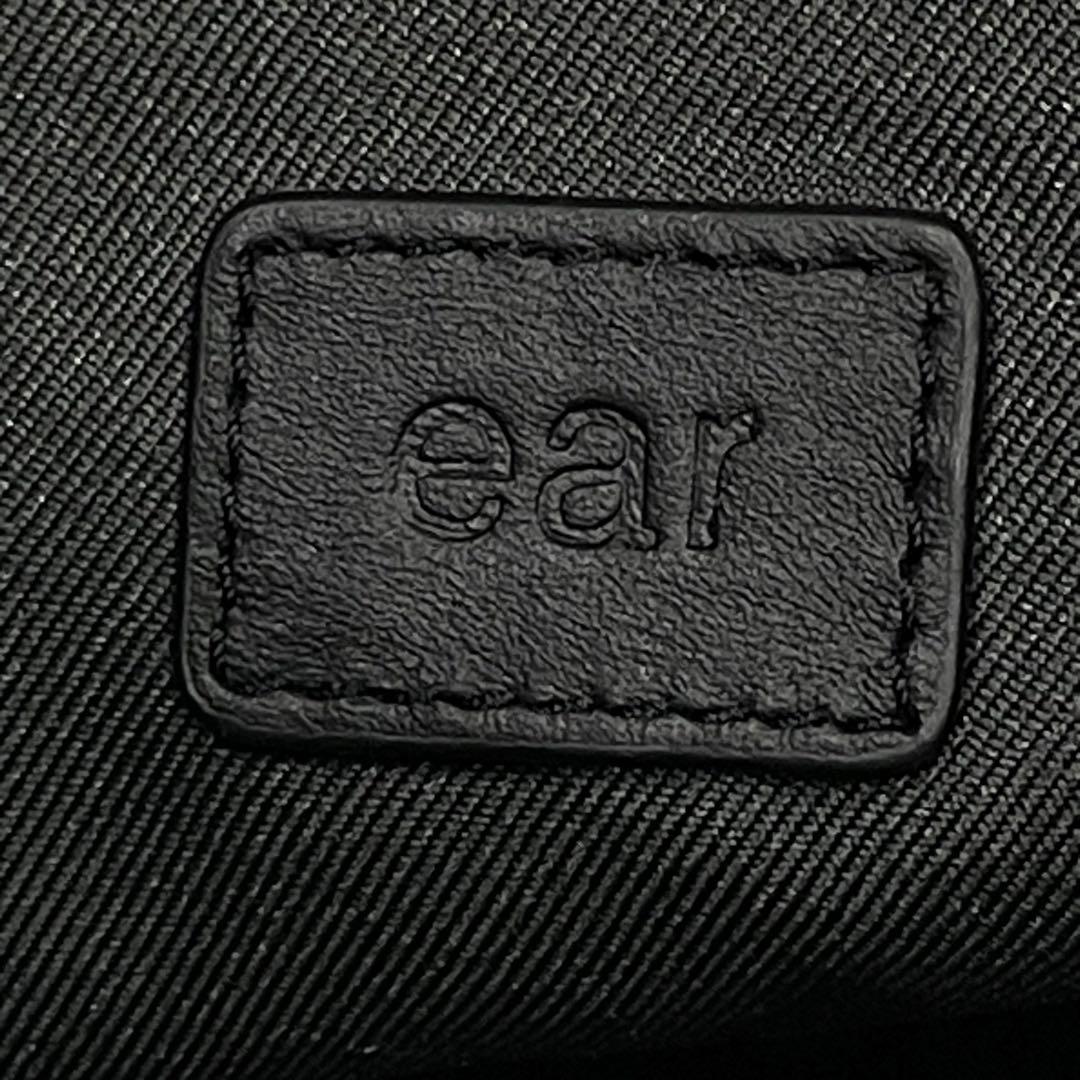 美品✨ear PAPILLONNER 2WAY レザーショルダーバッグ ブラック