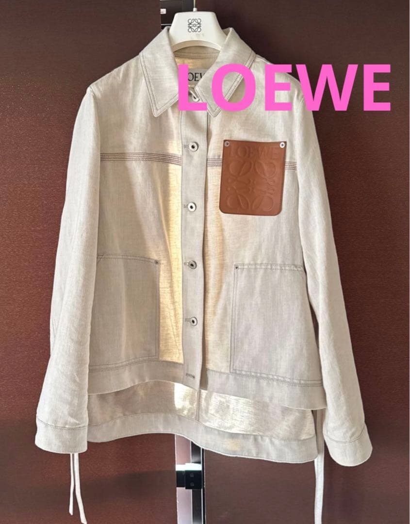 LOEWEワークウェア　ジャケット　デニム　サイズ36 ユニセックス