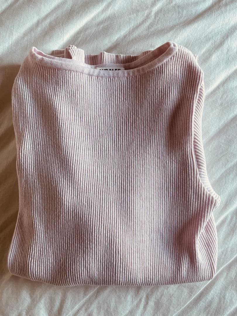 AURALEE×RonHerman別注ギザボートネックプルオーバー