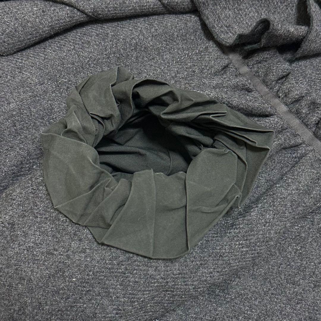 マリテフランソワジルボー フリルデザイン ウールコート