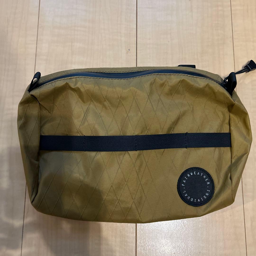 アクセサリー FAIRWEATHER handlebar bag + x-pac coyote