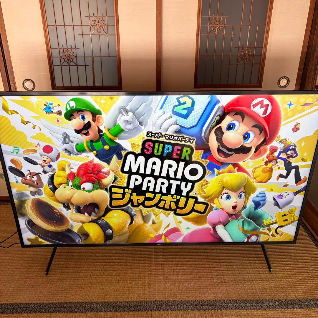【極美品】SONY 4K液晶テレビ KJ-65X8000H リモコン付き