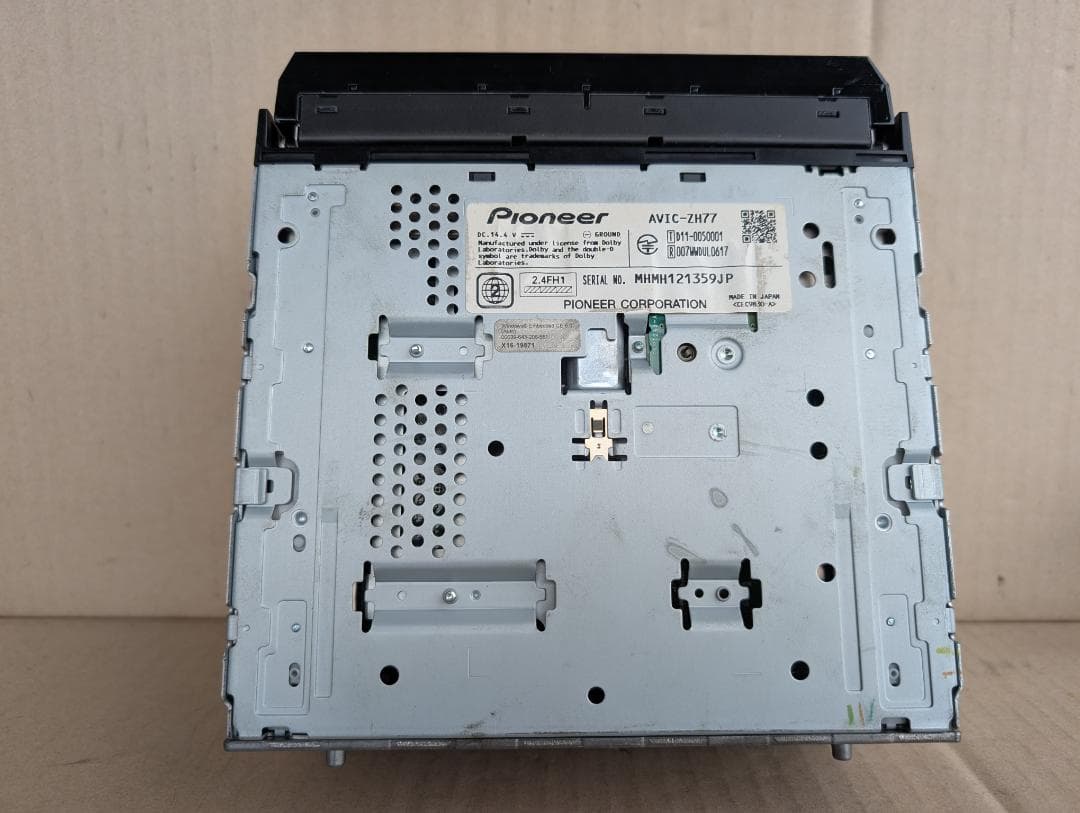 carrozzeria 地図データ-2018年 サイバーナビ AVIC-ZH07