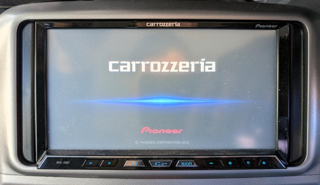 carrozzeria 地図データ-2018年 サイバーナビ AVIC-ZH07