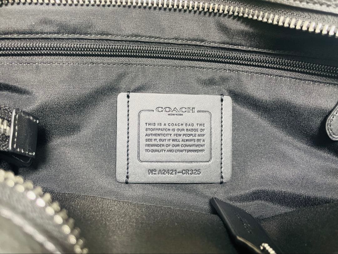 コーチ COACH メンズ バッグ　シグネチャー ジャカード スプリント トート