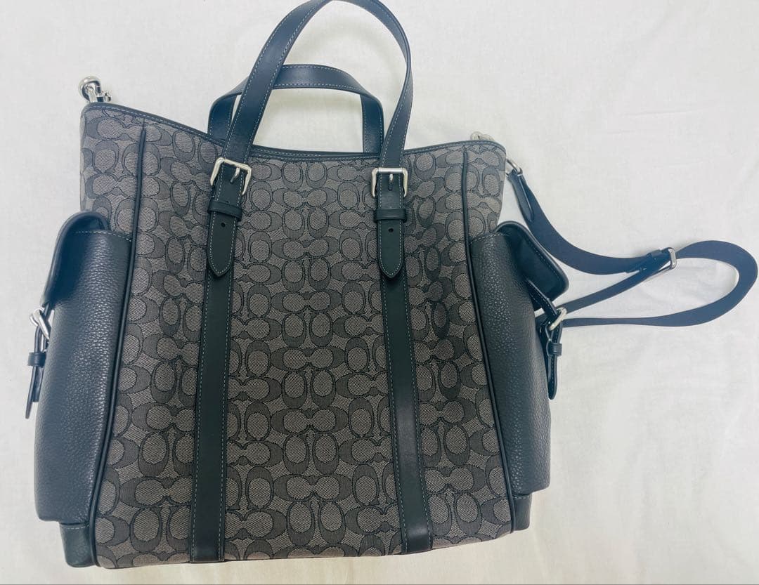 コーチ COACH メンズ バッグ　シグネチャー ジャカード スプリント トート