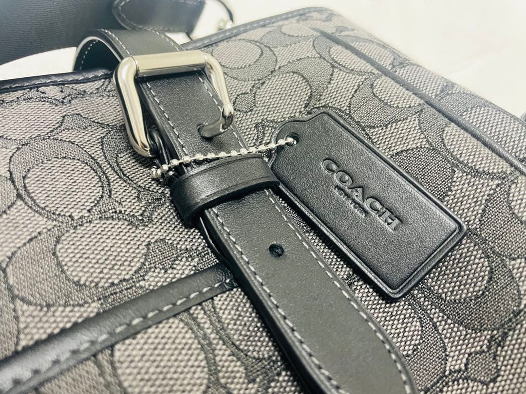 コーチ COACH メンズ バッグ　シグネチャー ジャカード スプリント トート