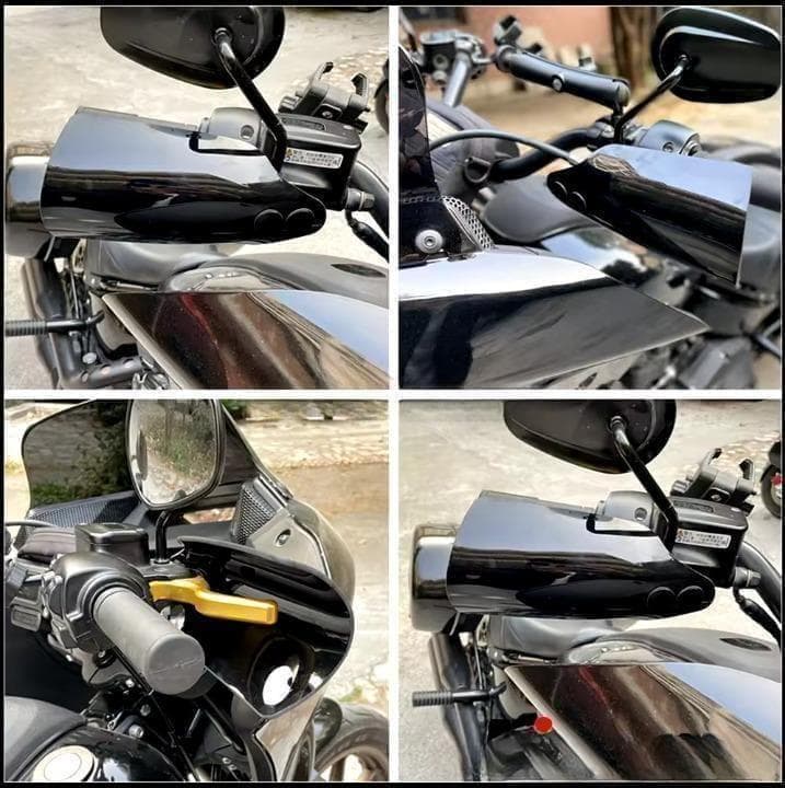 ハーレー ローライダーST・ストリートボブ他 ハンドガード ナックルガード