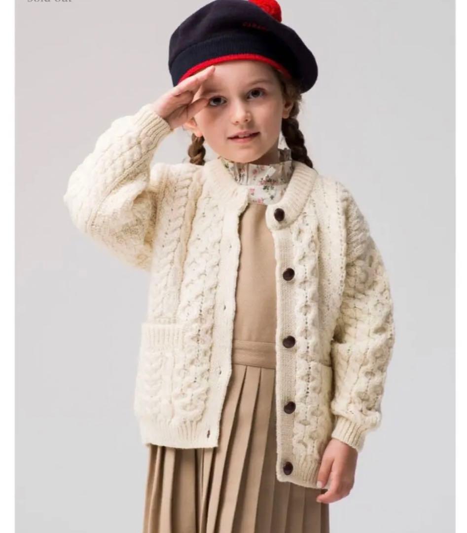 caramel Britishcollection カーディガン